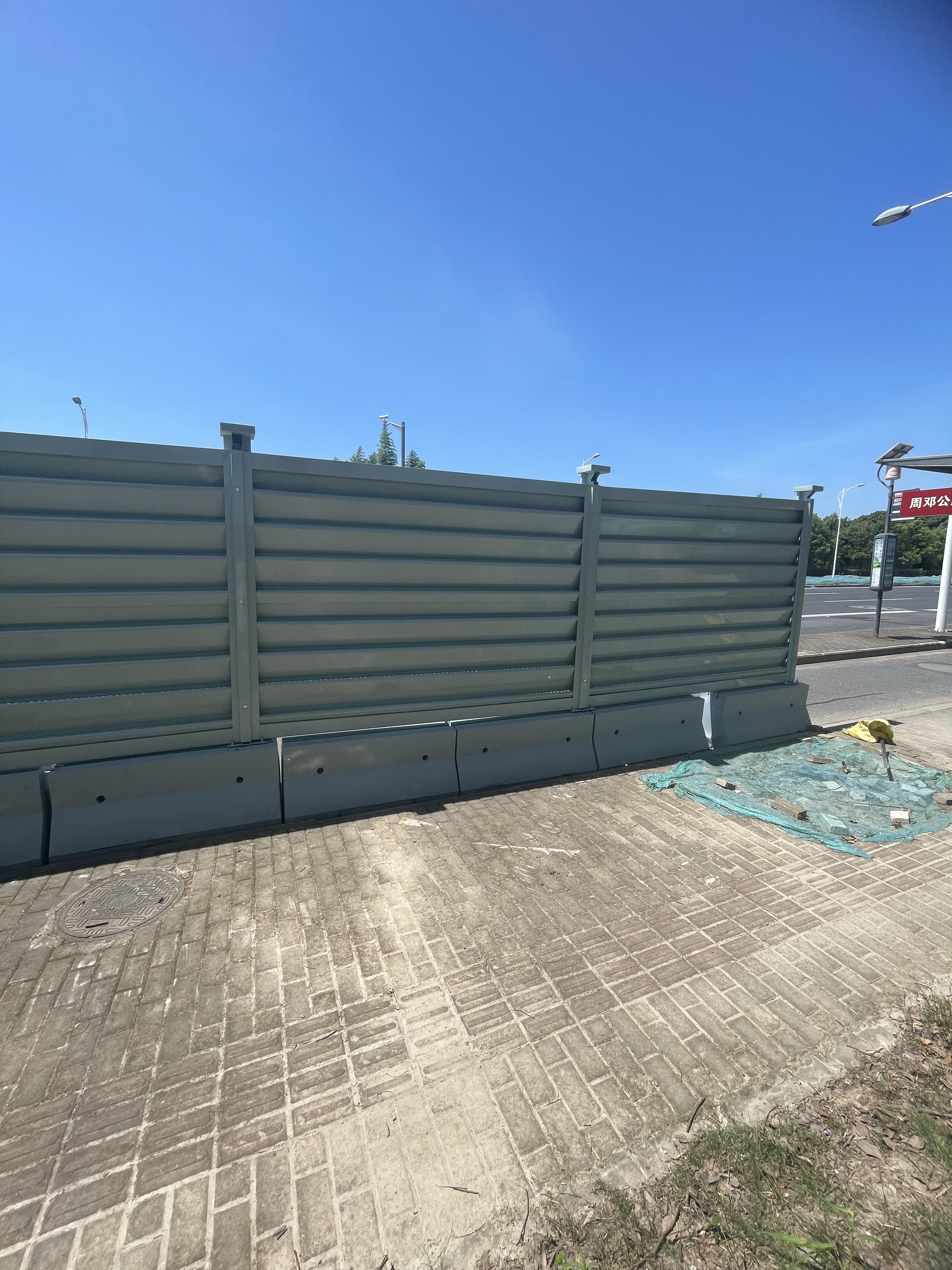 橫掛百葉圍擋圖片2